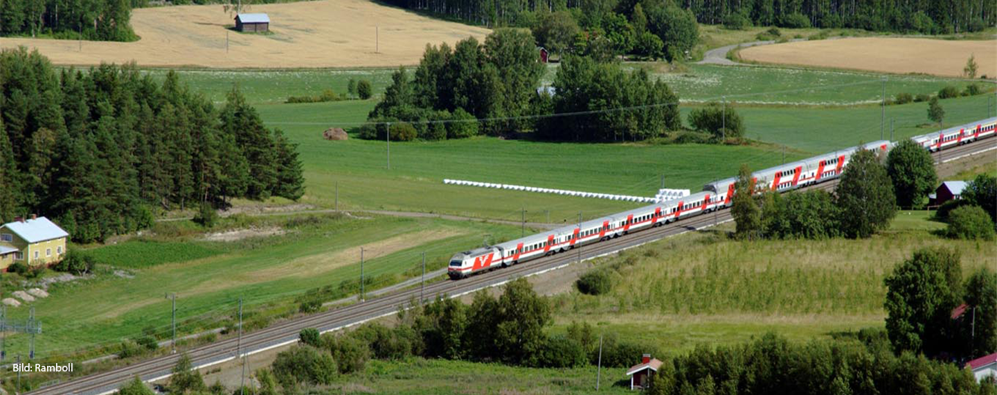 Nya järnvägen mellan Göteborg och Borås där ABAKO har del av projektet - 