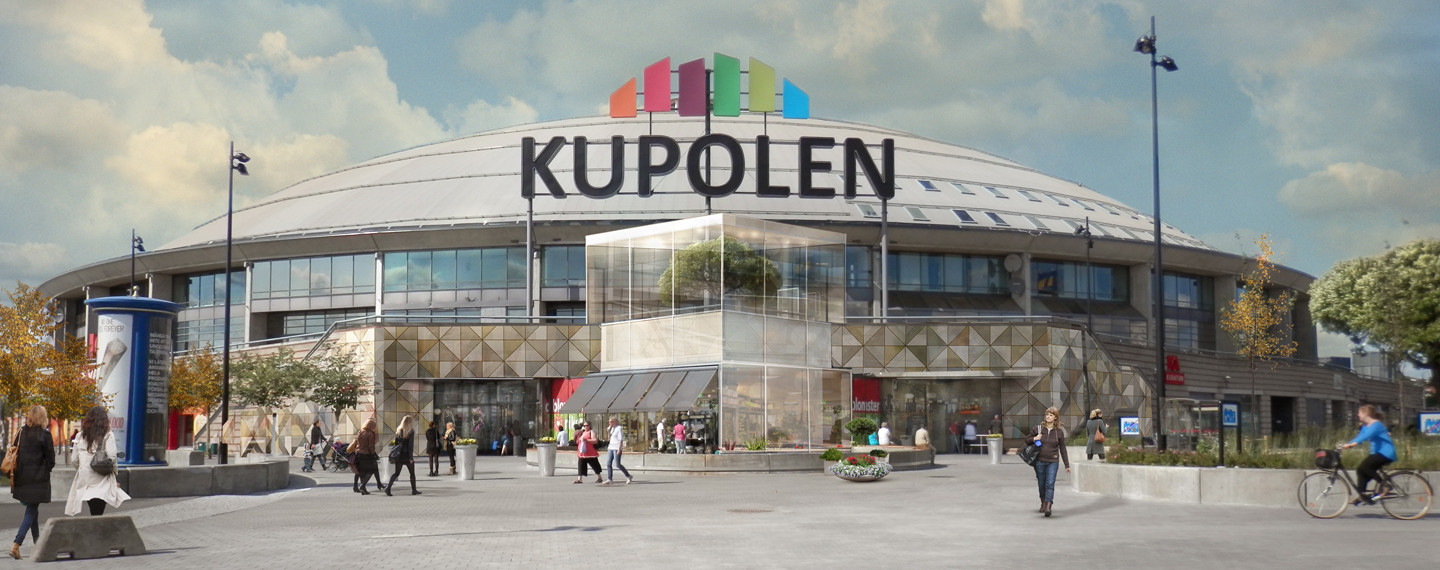 Kupolen köpcentrum, Borlänge - Projektfakta