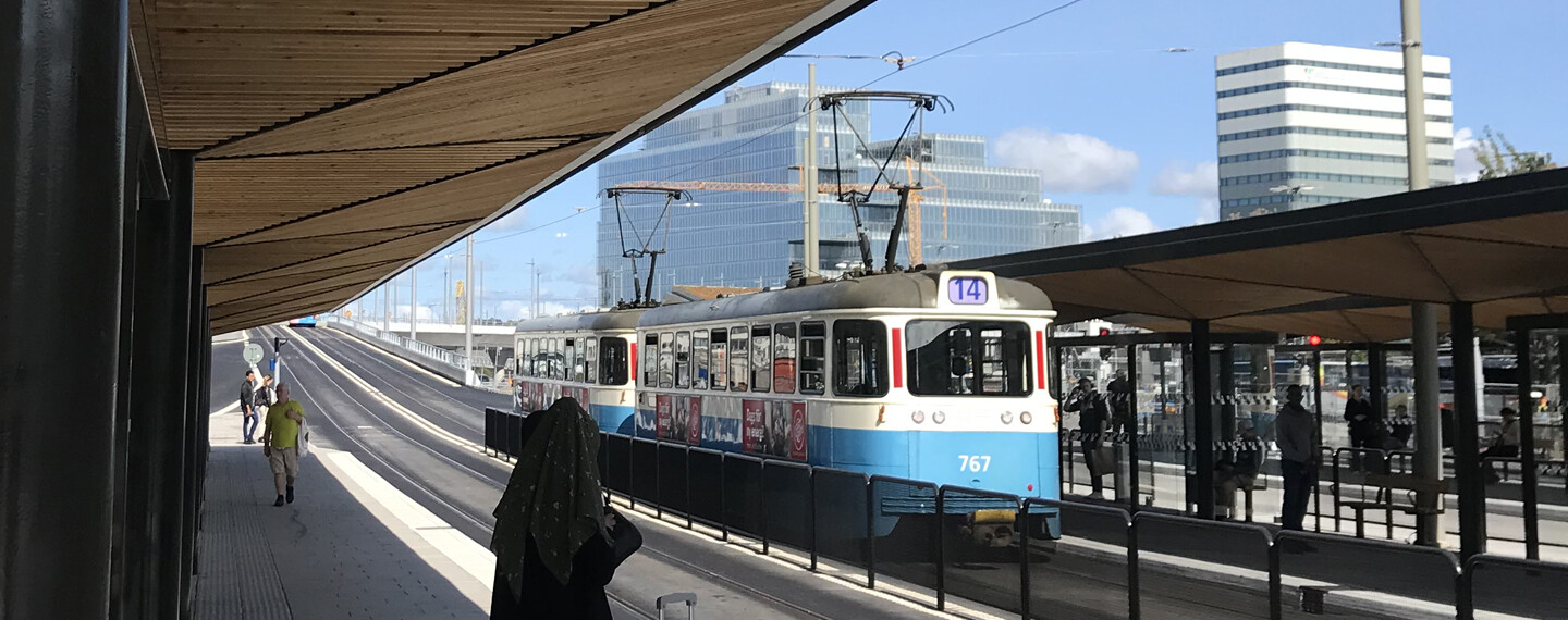 Skärmtak, Hållplats Nordstan, Göteborg - 