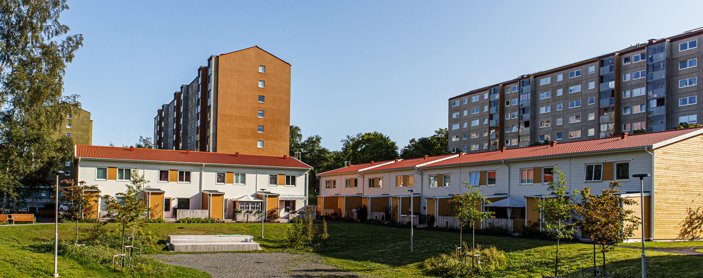 Bostäder, Kosmosgatan, Bergsjön, Göteborg - 