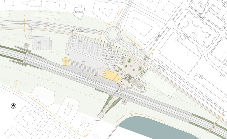 Masterplan för stationsområdena