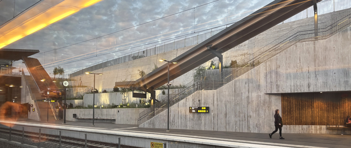 Ett av våra projekt – Varbergs nya station – har vunnit Railway Station Awards 2025 i kategorin Station & Urban Design!