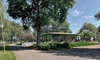 Andraplats i tävling om ny cafépaviljong i Örebro Stadspark