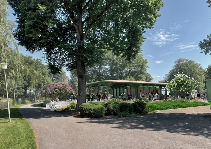 Andraplats i tävling om ny cafépaviljong i Örebro Stadspark